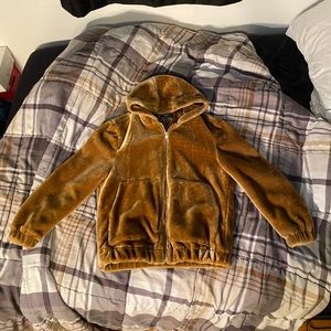 Brown fleece jacket - Never worn